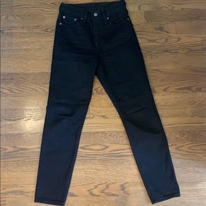 Size 24 Levi black jeans